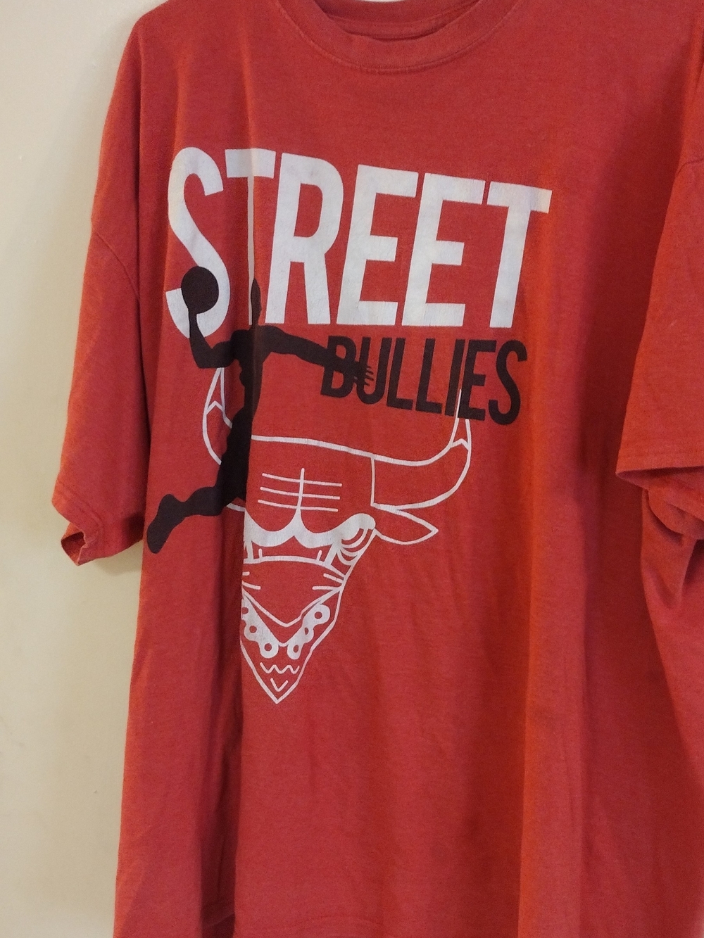 NBA Street Bullies Red Graphic Tee - Men